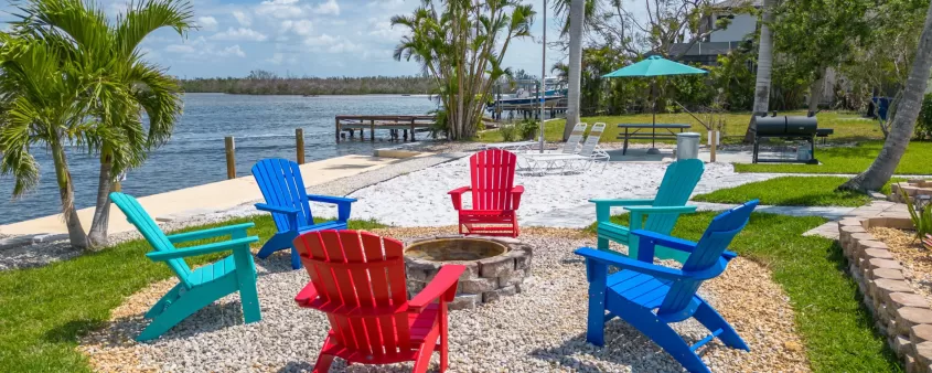 Enjoy a barbeque with your friends at a vacation home rental